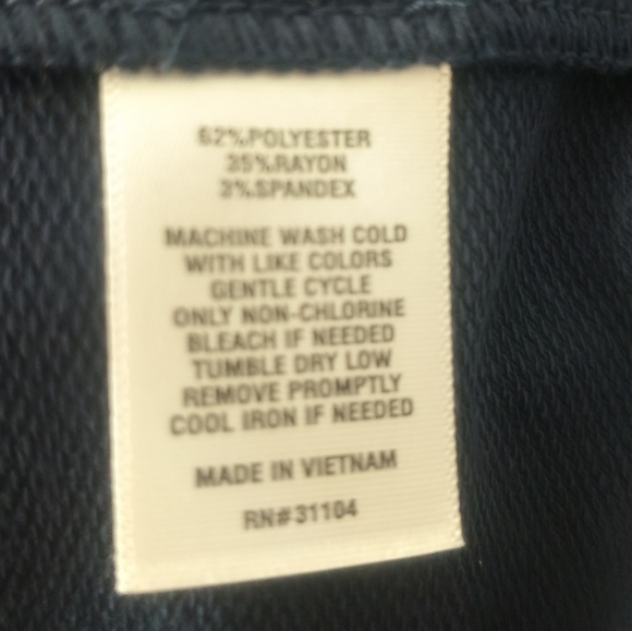 New Navy Oversized Top / 2X - Picture 8 of 11